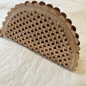 Cleobella leather clutch